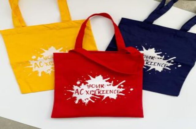 Manufacturer, Exporter, Importer, Supplier, Wholesaler, Retailer, Trader of Colored Canvas Tote Bags in Bahadurgarh, Haryana, India.