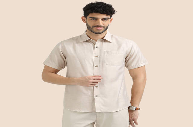 Manufacturer, Exporter, Importer, Supplier, Wholesaler, Retailer, Trader of Men's Dress Shirts - Half Sleeves in Bahadurgarh, Haryana, India.