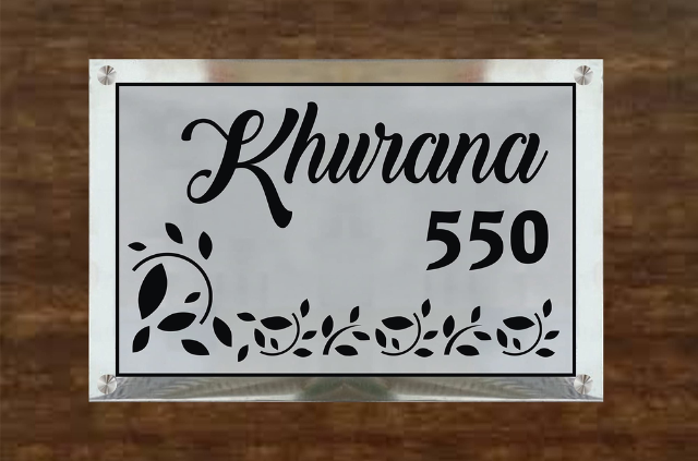 Service Provider of Steel Name Plate Printing Service in Bahadurgarh, Haryana, India.